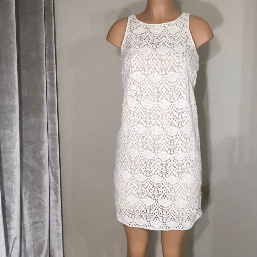 LOFT crochet dress. NWOT